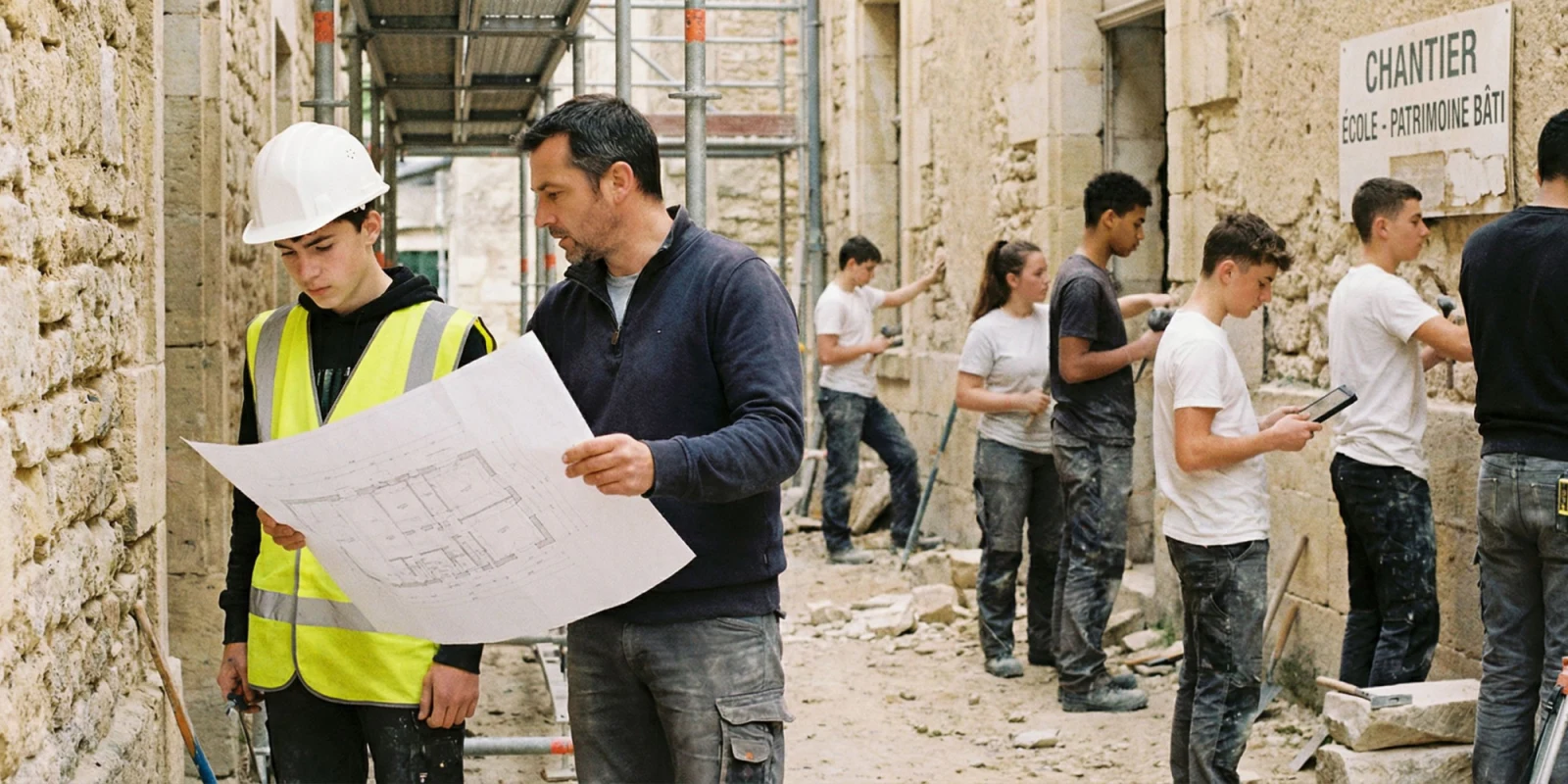 Bac Pro IPB : Es-tu Fait pour les Métiers du Bâtiment et du Patrimoine ?