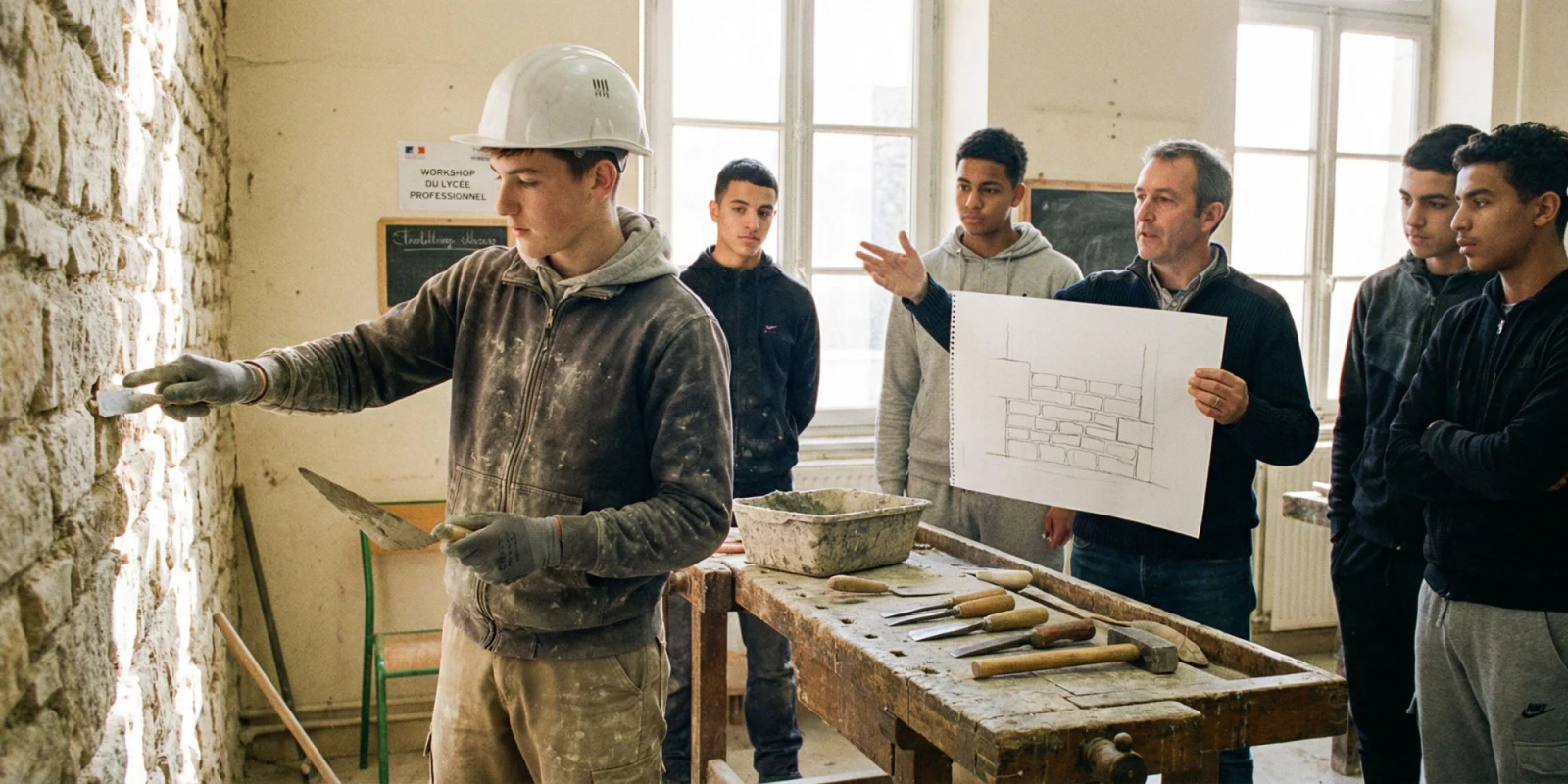 Restauration de Mur en Bac Pro IPB : Techniques, Diagnostic et Mise en Œuvre